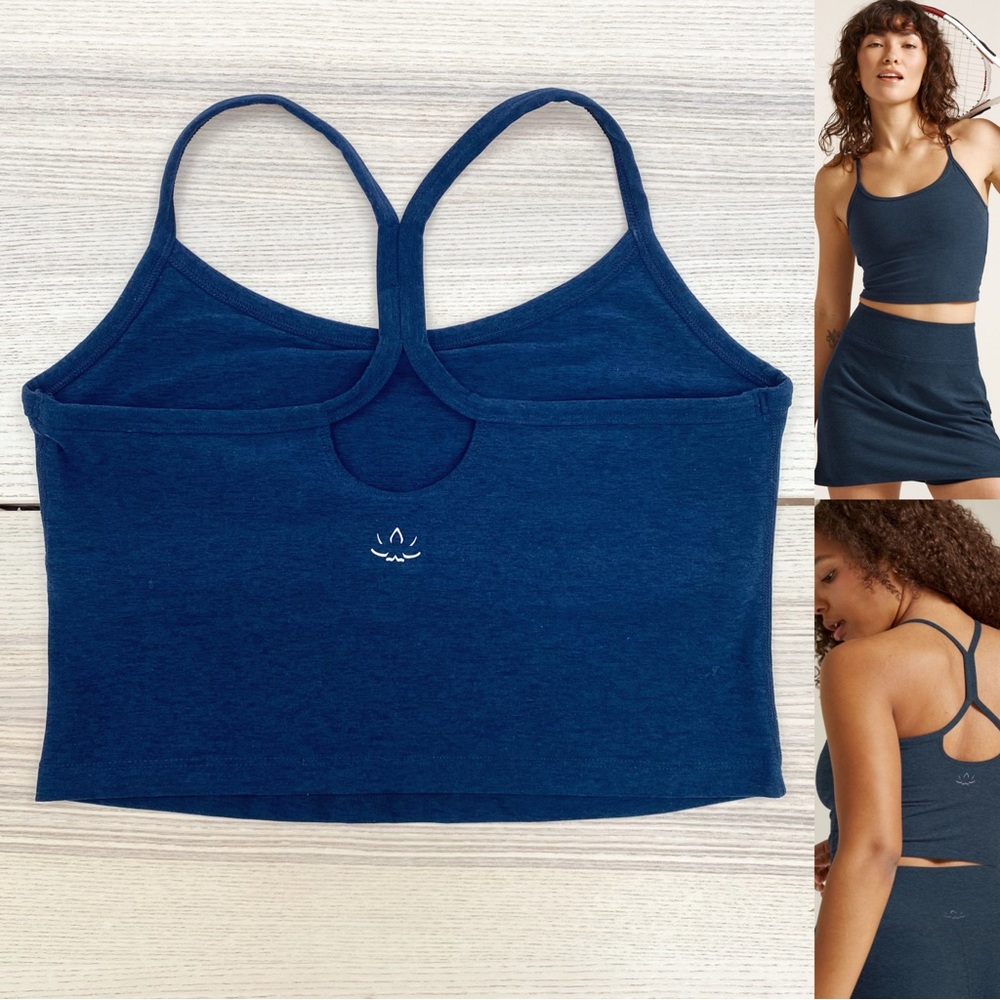 Beyond Yoga Spacedye Slim Racerback Cropped Tank | Size L